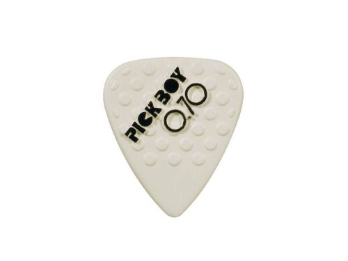 GPCER-070 Pickboy Mega Grip picks, ceramic, 50-pack, 0.70 mm.