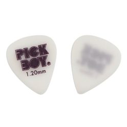   GPSGWR-120 Pickboy  PolyAcetal picks with classic '70s Pickboy logo, 50-pack, 1.20 mm