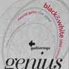 GR-25 Galli Genius string set classic, black trebles and silverplated basses, normal tension, 028-032-040-029-037-044