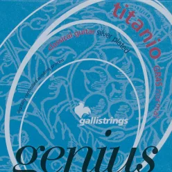   GR-45 Galli Genius Titanio string set classic, normal tension, 028-032-040-029-037-044