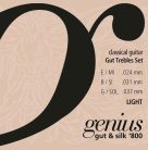 GR2437 Galli Genius Gut & Silk gut trebles set light tension, 024-031-037