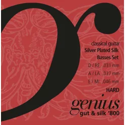   GR3146 Galli Genius Gut & Silk basses set hard tenion, 030-038-046