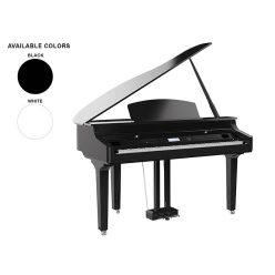   GRAND510BK Medeli Forte Series digital baby grand piano, 88 keys graded hammer action, triple sensor (K8), 2 x 100 watt - black