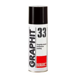   GRP33-200 CRC Kontakt Chemie  electrically conductive coating GRAPHIT 33, 200ml spray can