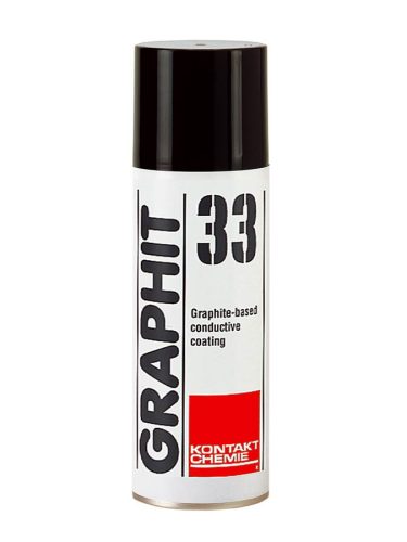 GRP33-200 CRC Kontakt Chemie  electrically conductive coating GRAPHIT 33, 200ml spray can