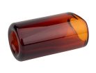 GRS-SC/AMB The Rock Slide  moulded glass slide size S (inside 17 - length 48.5mm) - amber edition