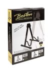 GS-286-E Boston  semi-foldable stand, A-model with lock, metal, black, for electric guitar