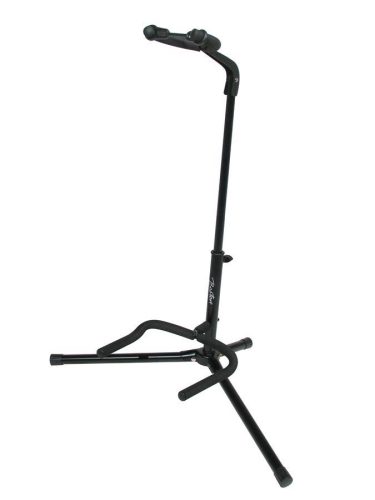 GS-49-BK Boston  universal guitar stand, fork model, metal, black, with collapsable neck support