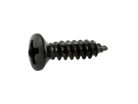 GS0001B03 Allparts  bulk pack of pickguard screws, black, 100pcs