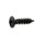 GS0001B03 Allparts  bulk pack of pickguard screws, black, 100pcs