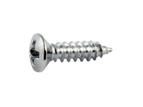 GS0001B10 Allparts  bulk pack of pickguard screws, chrome, 100pcs