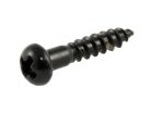 GS0006003 Allparts  long machine head screws, black, 16pcs