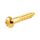 GS0006B02 Allparts  bulk pack of long machine head screws, gold, 100pcs