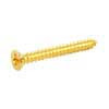 GS0008B02 Allparts  bulk pack of humbucking ring screws, gold, 100pcs