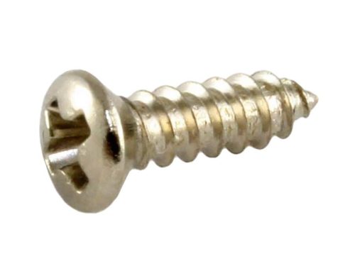 GS0050001 Allparts  Gibson® size pickguard screws, nickel, 20pcs