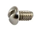 GS0062005 Allparts  slothead switch mounting screw, #6-32 x 1/4", stainless steel, 8pcs.