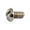 GS0062005 Allparts  slothead switch mounting screw, #6-32 x 1/4", stainless steel, 8pcs.