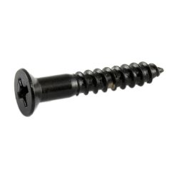   GS0063003 Allparts  bridge mounting screws, #8 x 1", black, 5pcs.