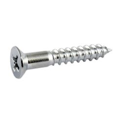   GS0063010 Allparts  bridge mounting screws, #8 x 1", chrome, 5pcs.