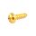 GS3206002 Allparts  truss rod cover screws, gold, 8pcs