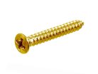 GS3364B02 Allparts  bulk pack of 1-inch bridge mounting screws, gold, 50pcs