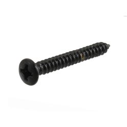   GS3364B03 Allparts  bulk pack of 1-inch bridge mounting screws, black, 50pcs