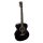 GSA-60-BK Nashville  auditorium guitar, with diecast machine heads, black