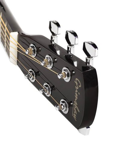 Nashville GSA-60-BK Акустична Китара Auditorium, Машинки с ляти зъбни колела, Черен