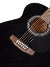 GSA-60-BK Nashville  auditorium guitar, with diecast machine heads, black