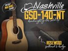 GSD-140-NT Nashville  dreadnought guitar solid top, rosewood fb & bridge, diecast machine heads, natural