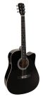 GSD-60-CEBK Nashville  dreadnought guitar, diecast machine heads, cutaway, active EQ, bla