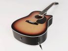 GSD-60-CESB Nashville  dreadnought guitar, diecast machine heads, cutaway, active EQ, sun