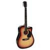 GSD-60-CESB Nashville  dreadnought guitar, diecast machine heads, cutaway, active EQ, sun