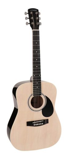 GSD-6034-NT Nashville  dreadnought 3/4 scale guitar, diecast machine heads, natural