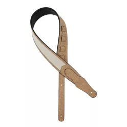   GST-1000 Gaucho Peace Series guitar strap, hemp and cork fine textured