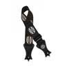 GST-141-BK Gaucho Icon Series guitar strap, deluxe black nylon with faux leather slips, mask print