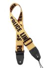 GST-160-PO Gaucho Icon Series guitar strap 'police line - do not cross'