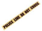 GST-160-PO Gaucho Icon Series guitar strap 'police line - do not cross'