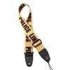 GST-160-PO Gaucho Icon Series guitar strap 'police line - do not cross'