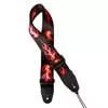 GST-160-RF Gaucho Icon Series guitar strap 'rockabilly flame'