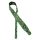 GST-205-GN Gaucho Cobra Series guitar strap, green snakeskin