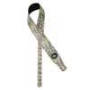 GST-205-WH Gaucho Cobra Series guitar strap, white snakeskin