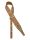 Gaucho GST-240-01 Peace Series Gitarrengurt – Leinen im Regenbogen-Design, weiche Wildleder-Rückseite, 5 cm breit, 90-150 cm verstellbar