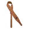 GST-240-02 Gaucho Peace Series guitar strap, linen colorfull design with suede back, 70's stripes