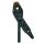 GST-289-BK Gaucho Biker Series guitar strap, 4 inch wide, black, with buttons