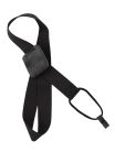 GST-30-BK Gaucho  classic guitar strap, with soundhole hook, black nylon, 30 mm. wide