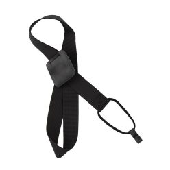   GST-30-BK Gaucho  classic guitar strap, with soundhole hook, black nylon, 30 mm. wide