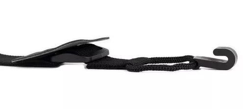 GST-40-BK Gaucho  classic guitar strap, with soundhole hook, black nylon, 40 mm. wide