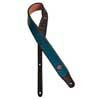 GST-400-BU Gaucho Stylish Series guitar strap, black back, blue