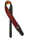 GST-400-RD Gaucho Stylish Series guitar strap, black back, red